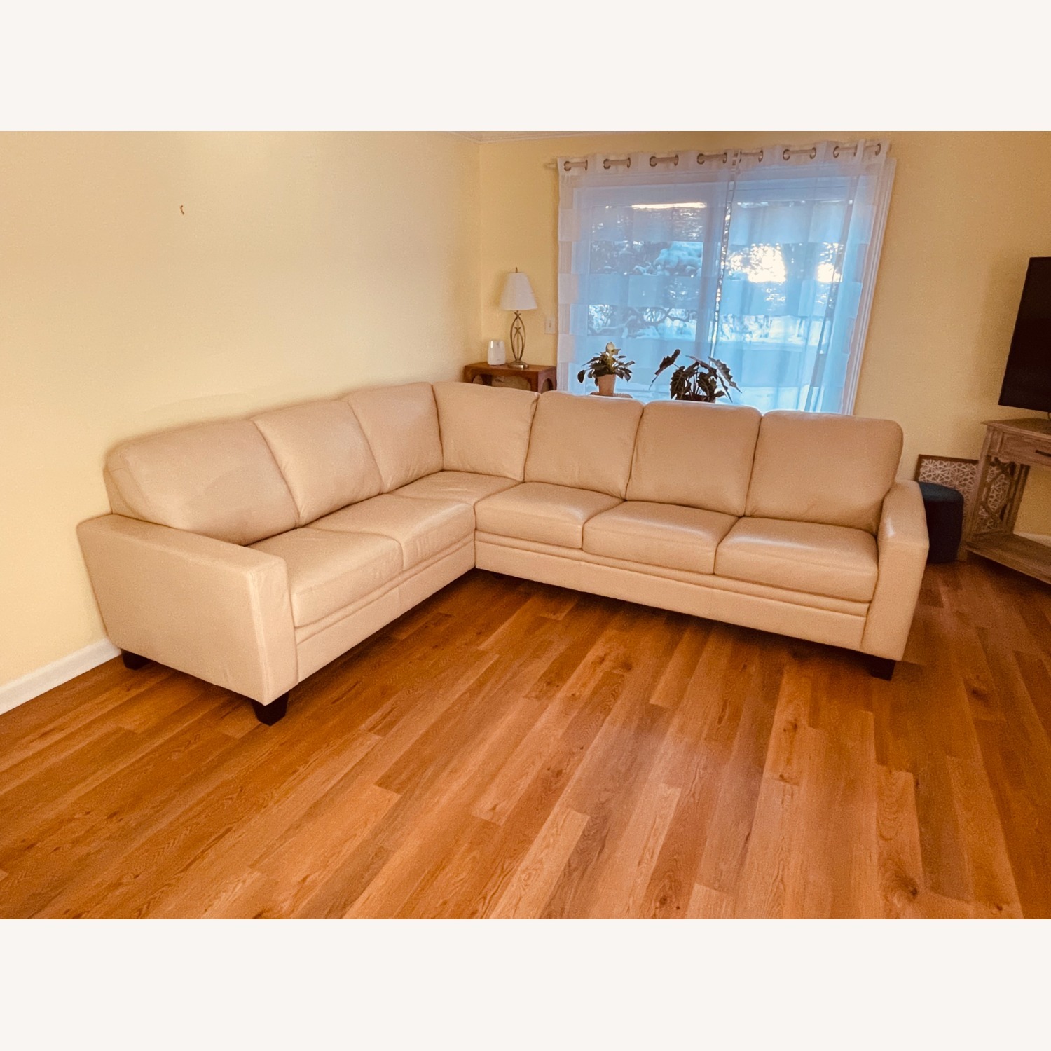 Palliser Creighton Leather 5-Seat L-Sectional - image-6