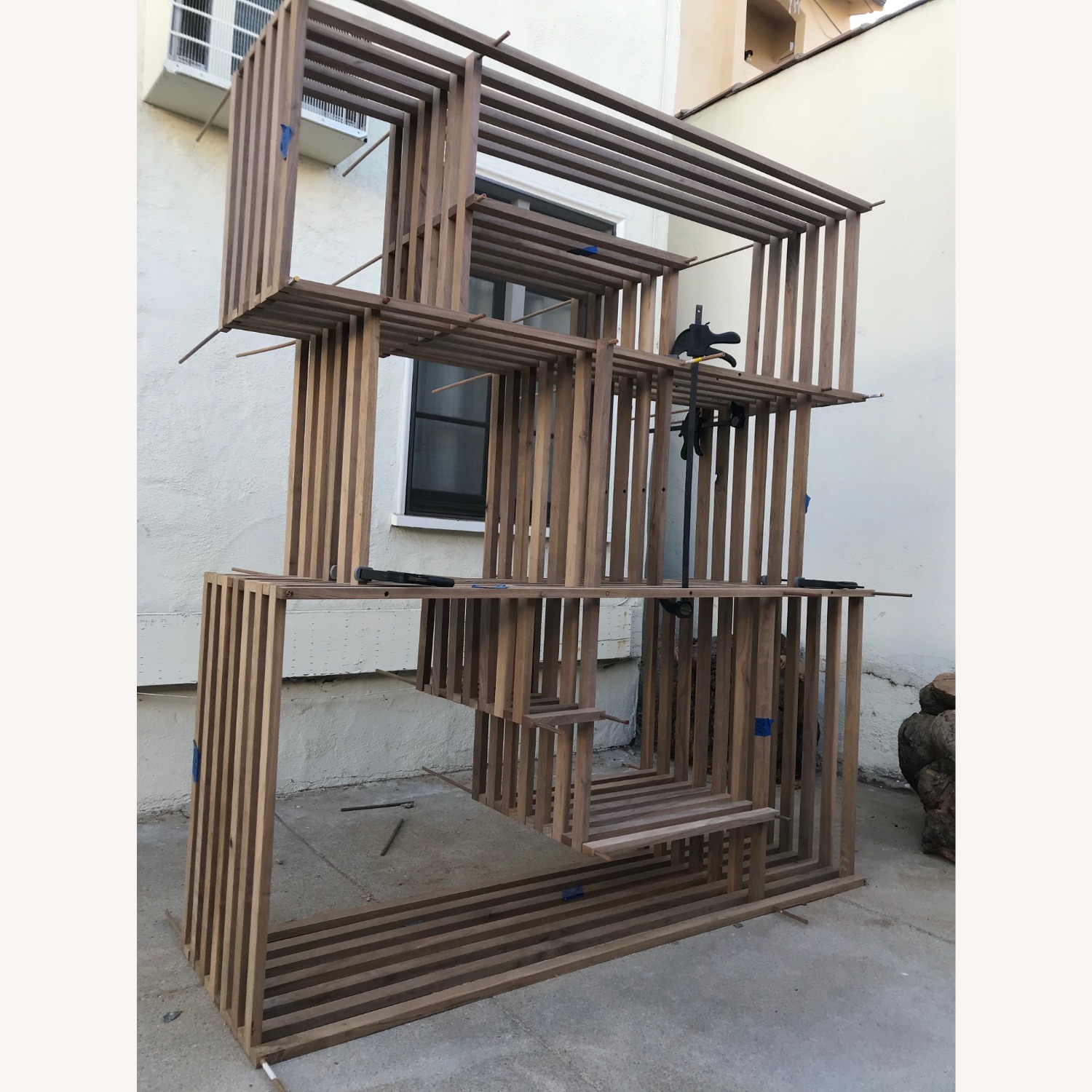 Custom Black Walnut Bookshelf by CJD - image-9