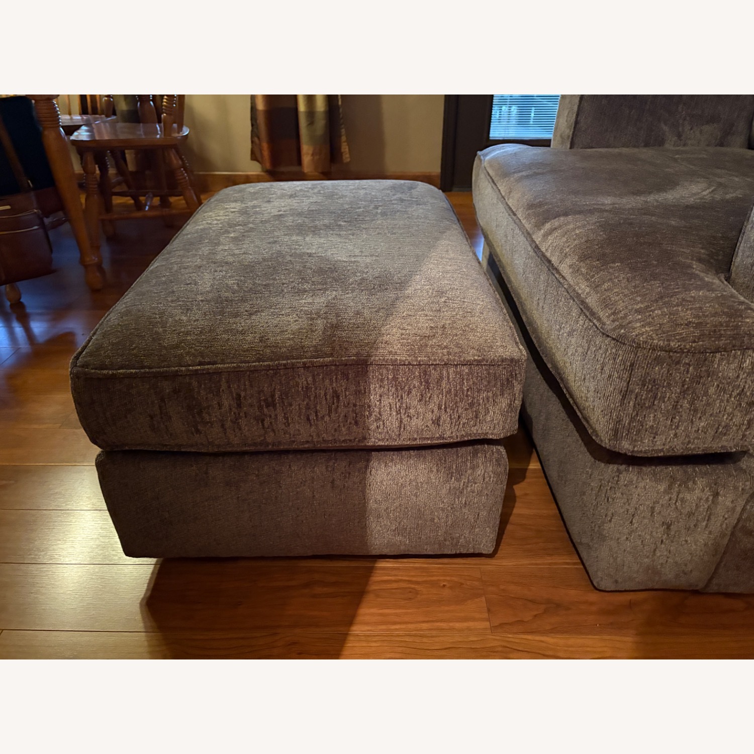 Ashley Wilson Brown Chair with Ottoman  - image-4