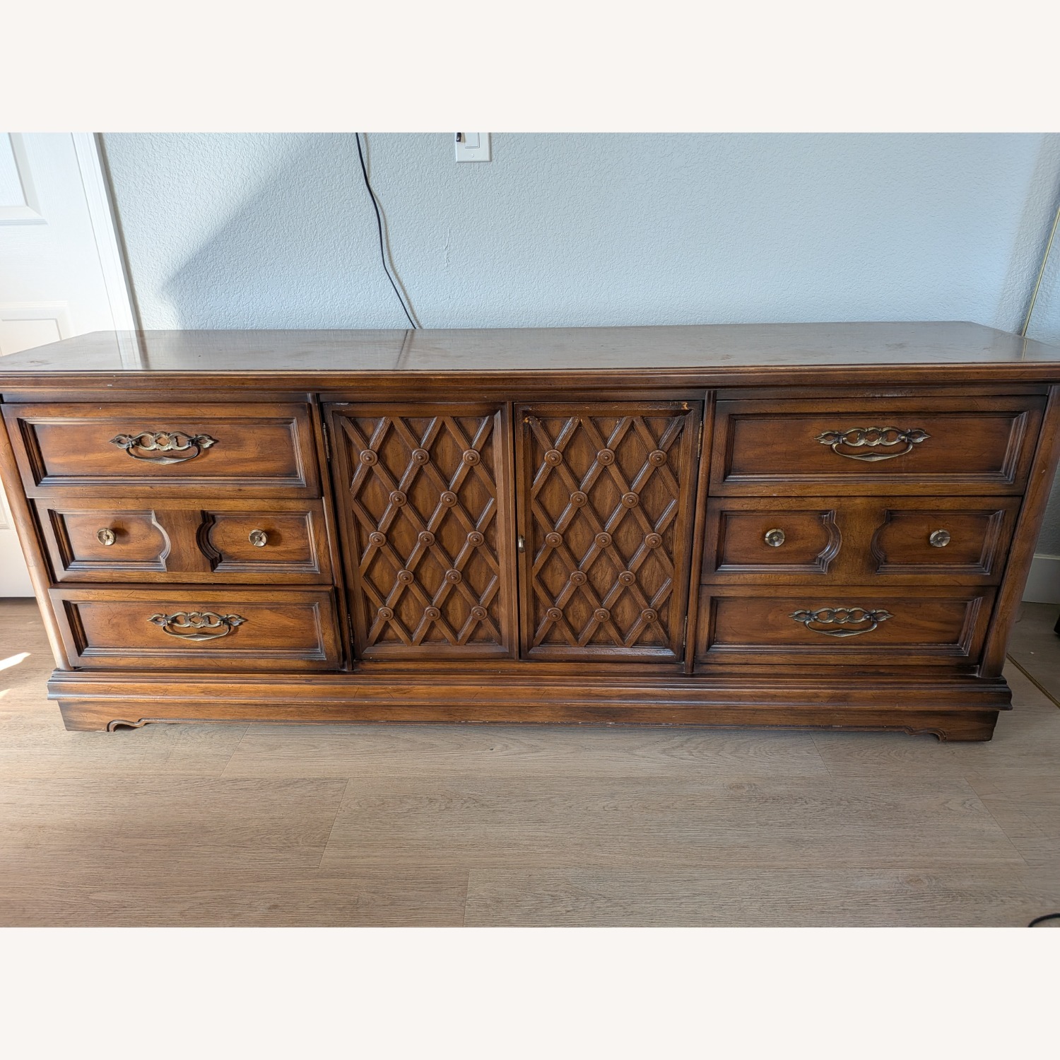 Dark Brown Dresser - image-7