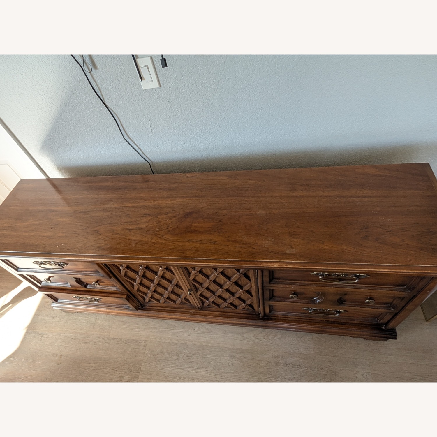 Dark Brown Dresser - image-4