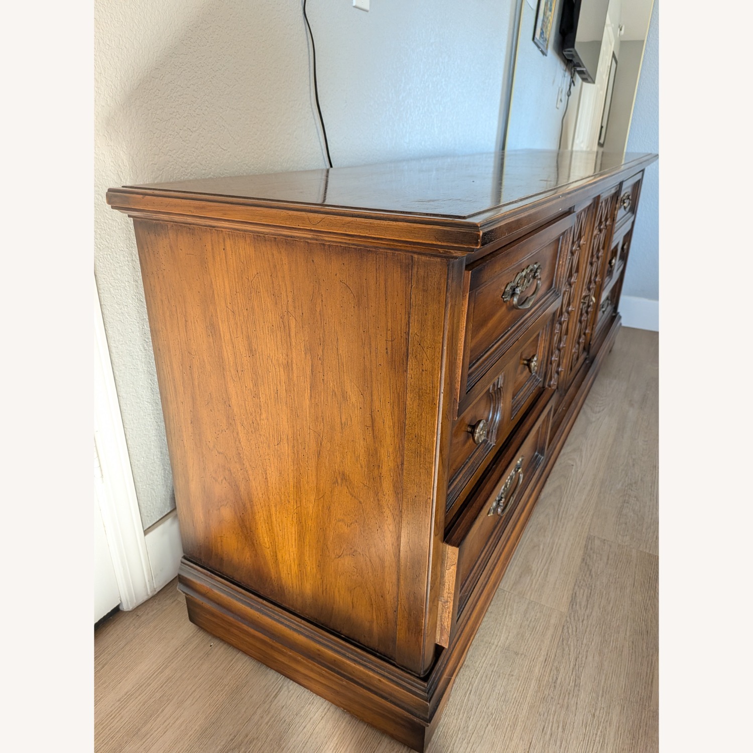 Dark Brown Dresser - image-5