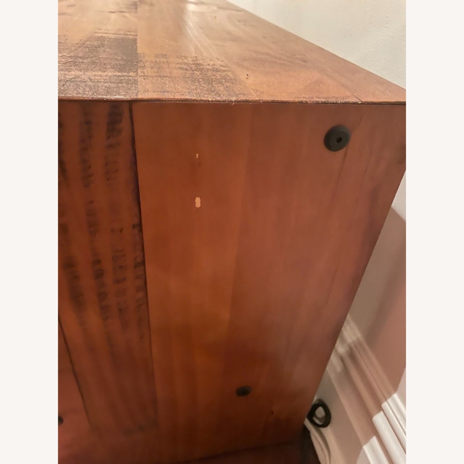 Wayfair Dark Brown Wooden Bench w Lower Shelf - image-3