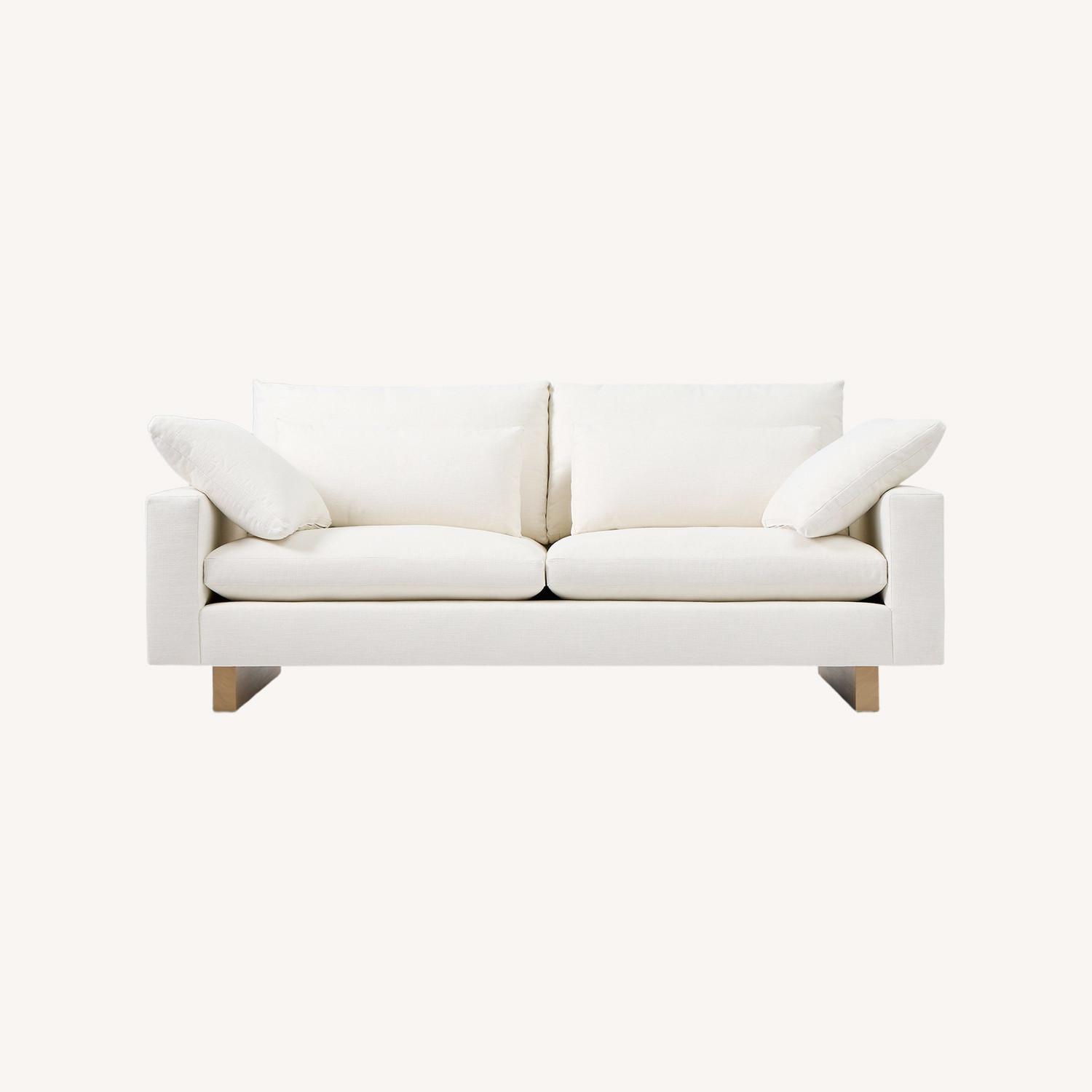 West Elm Harmony Mod 82” Sofa Alabaster - image-0