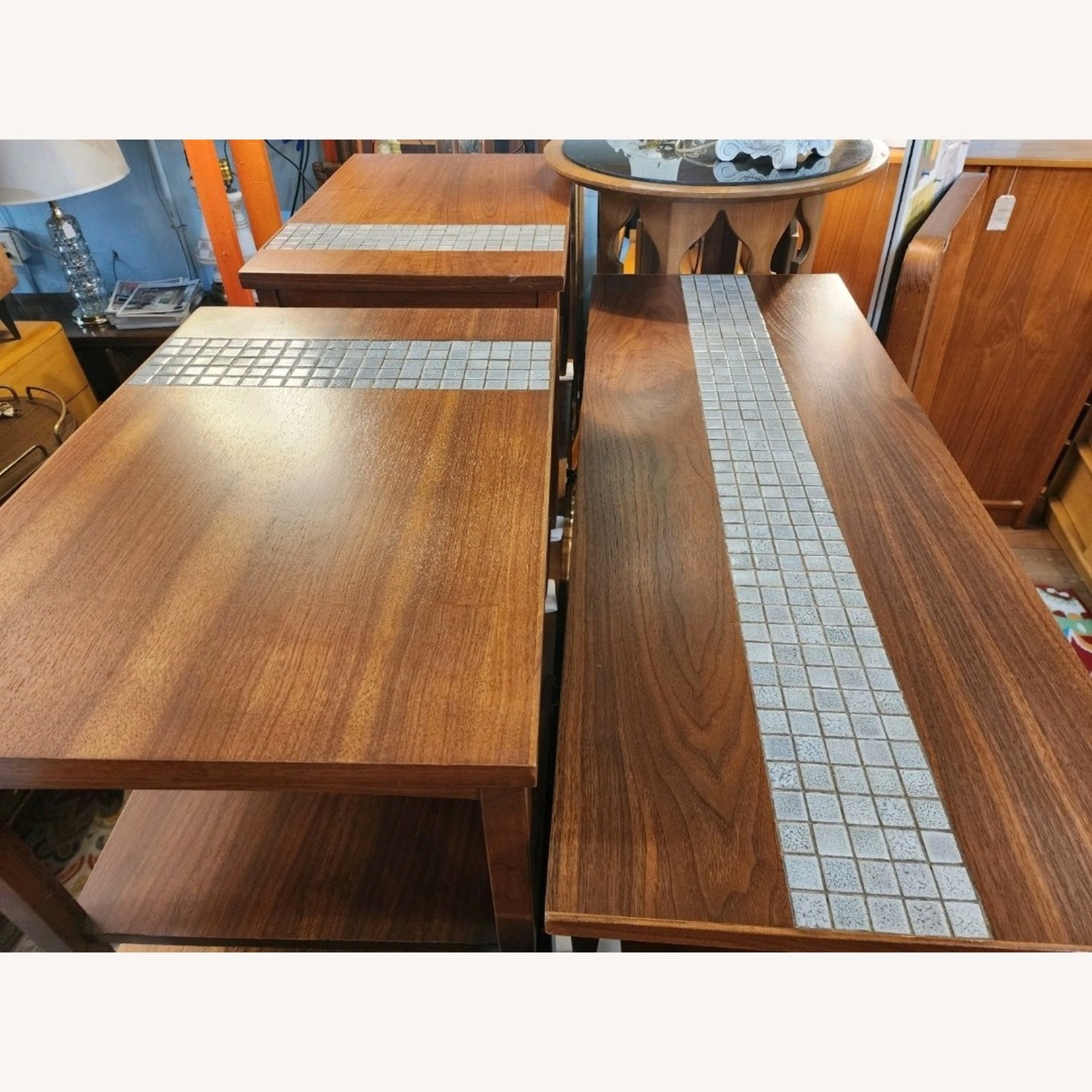 Vintage Lane Monte Carlo Tiled Coffee Tables - image-9