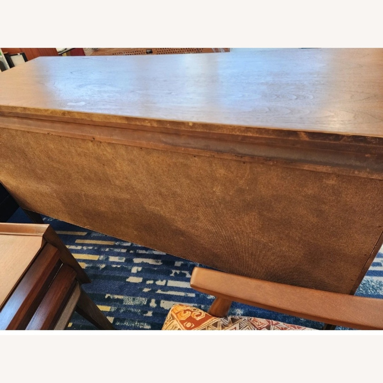 Mid Century Walnut Dresser Sideboard - image-6