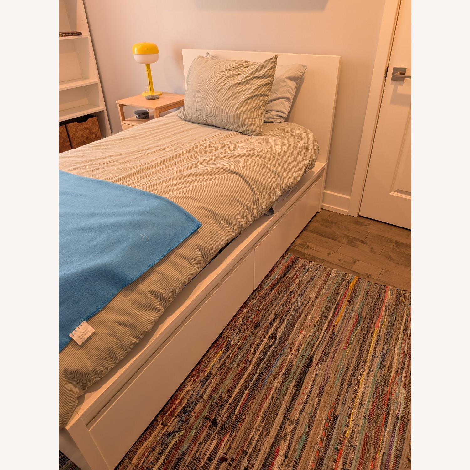 IKEA Malm White Wood Full Bed - image-2