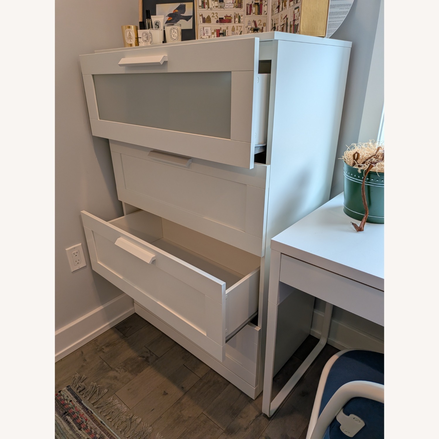 IKEA Brimnes 4 Drawer Dresser - image-3