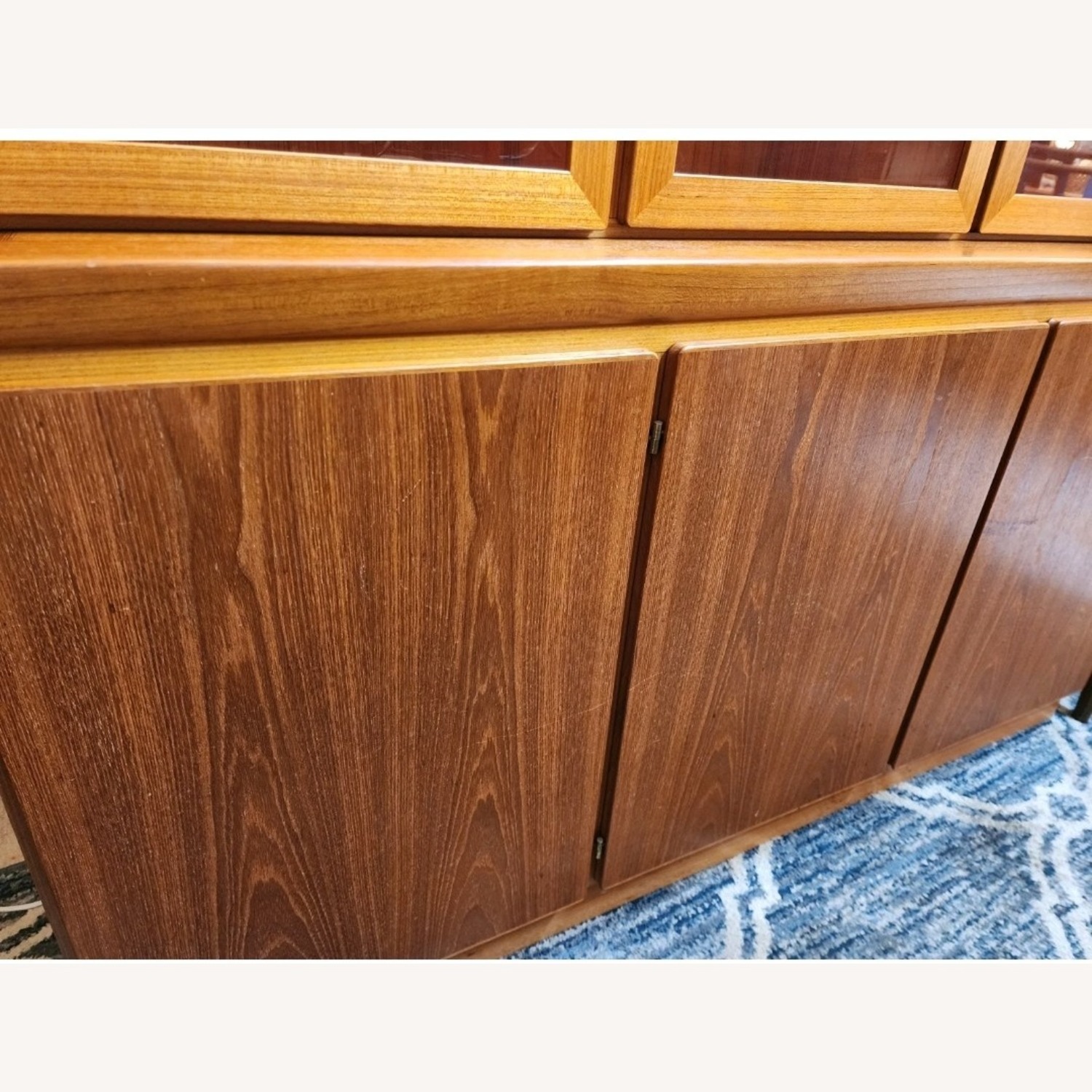 Danish Modern Skovby  2 Piece Teak Hutch - image-7