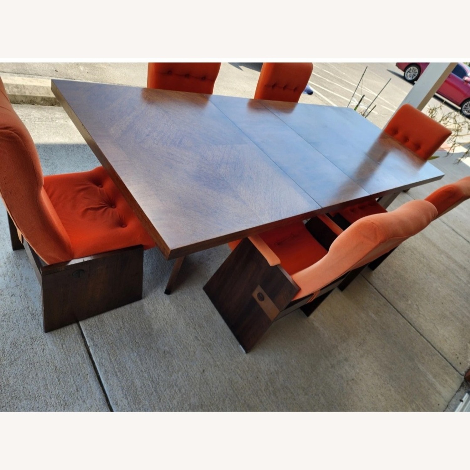 Vintage Lane Staccato Brutalist Dining Set - image-1