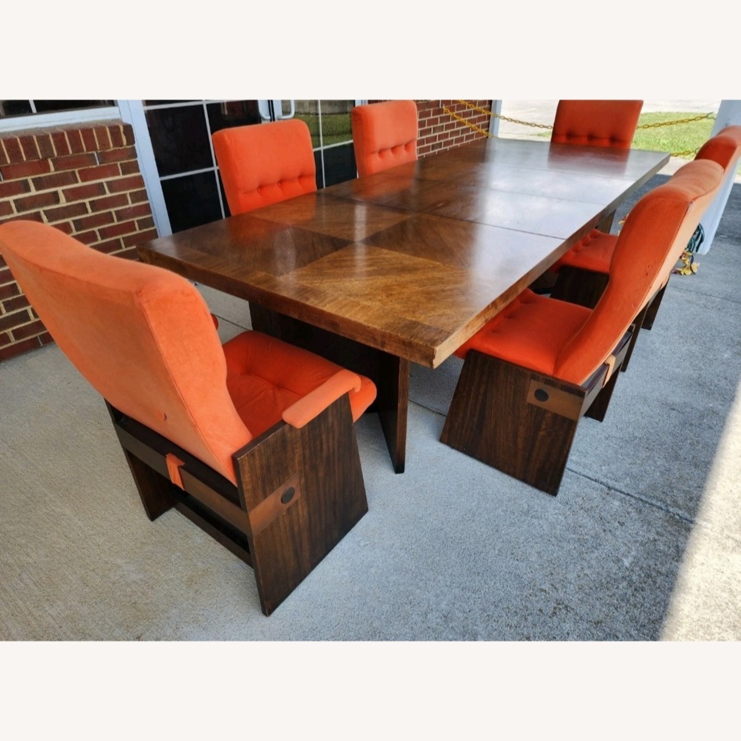 Vintage Lane Staccato Brutalist Dining Set - image-5