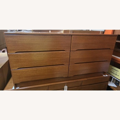 Used Danish Modern Teak 6 Drawer Dresser for sale on AptDeco