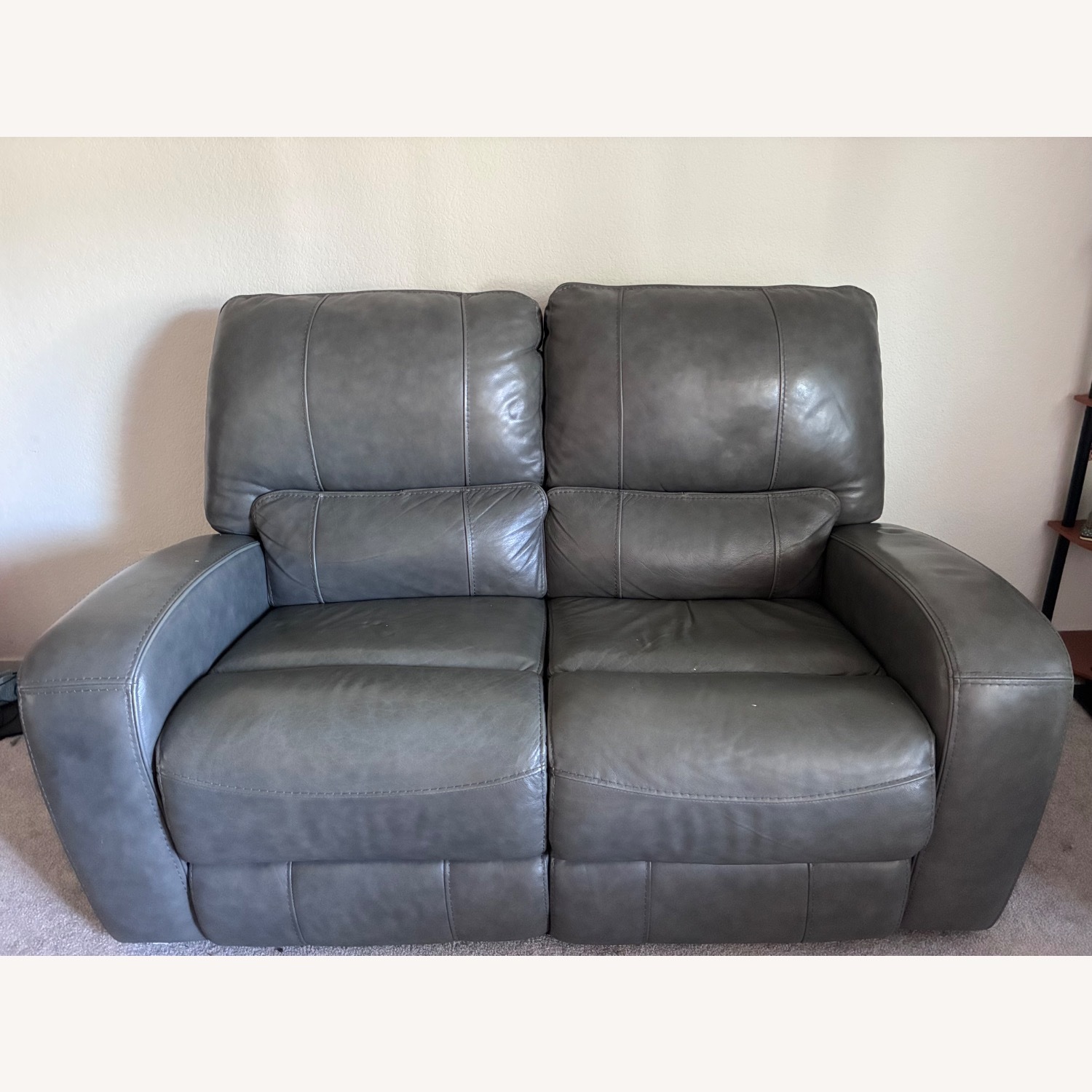 Power Reclining Loveseat Lumbar Suppor - image-1