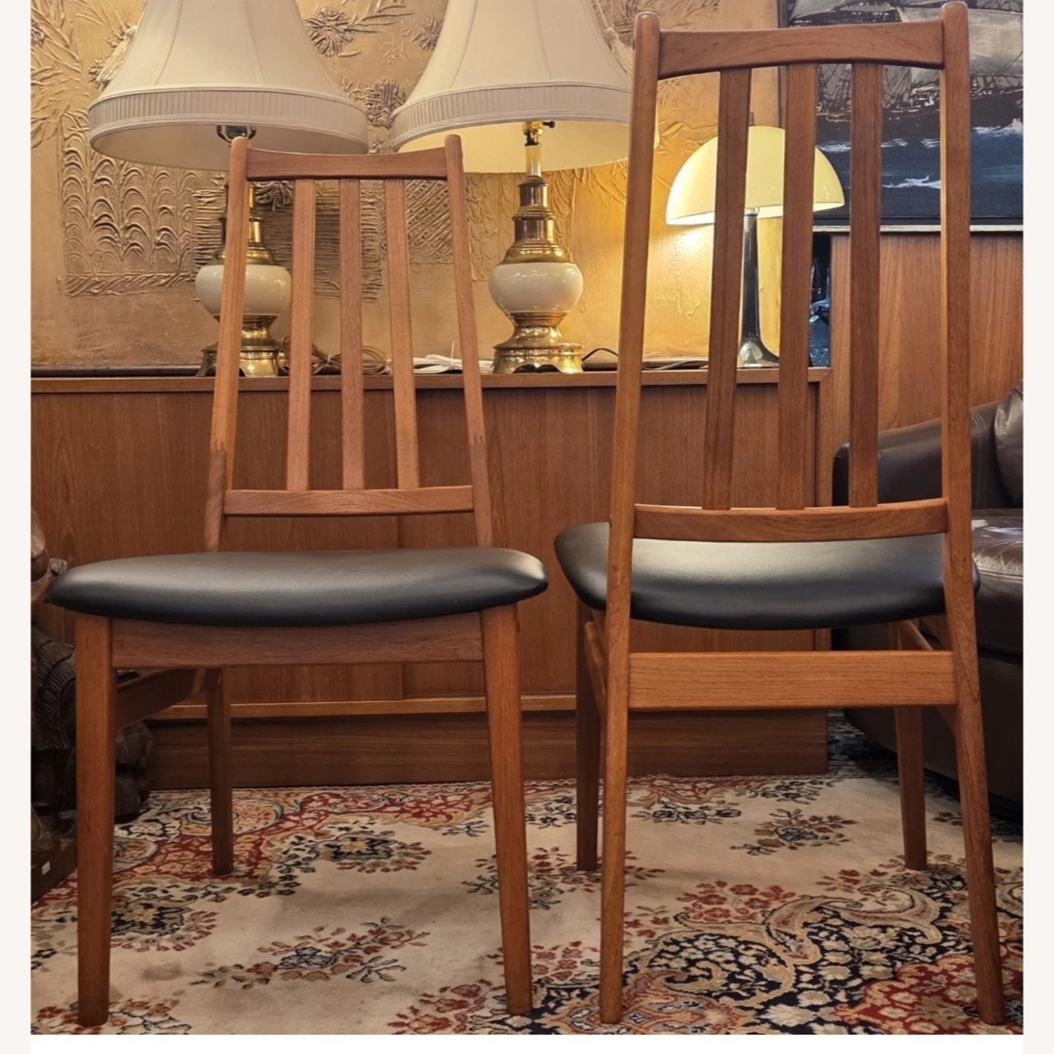 Set of 6 Danish Modern Dining Chairs - image-8