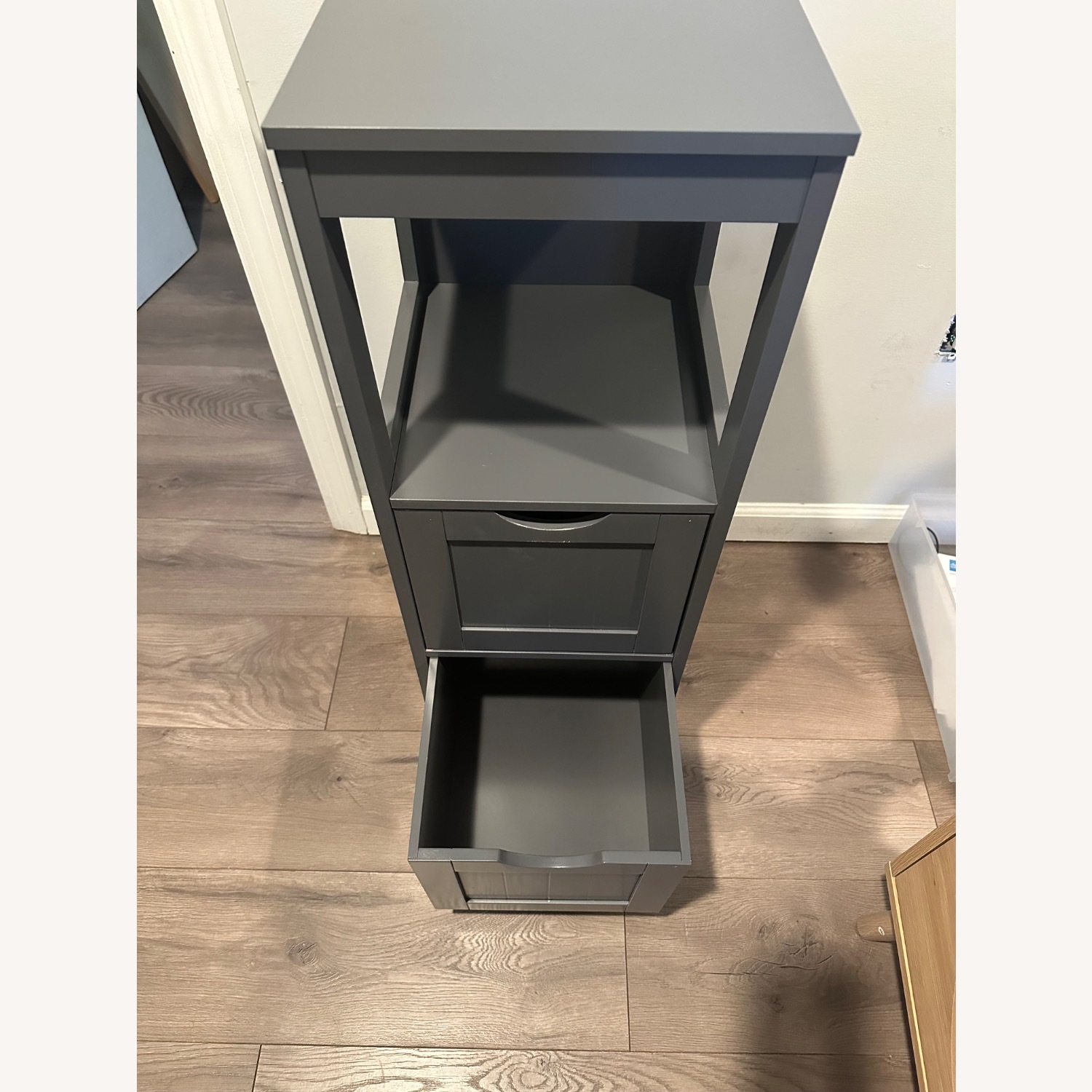 Amazon Dark Gray Wood Veneer Sideboard - image-4