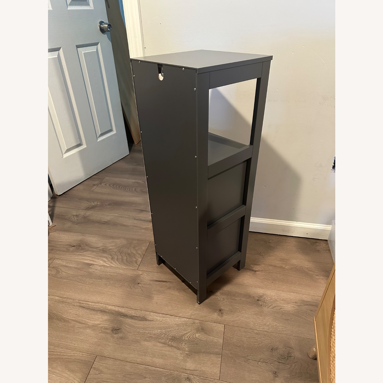 Amazon Dark Gray Wood Veneer Sideboard - image-2