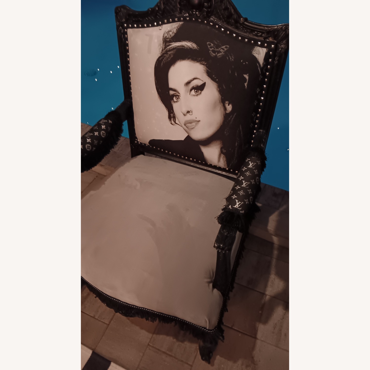 Amy Winehouse Armchair - image-2