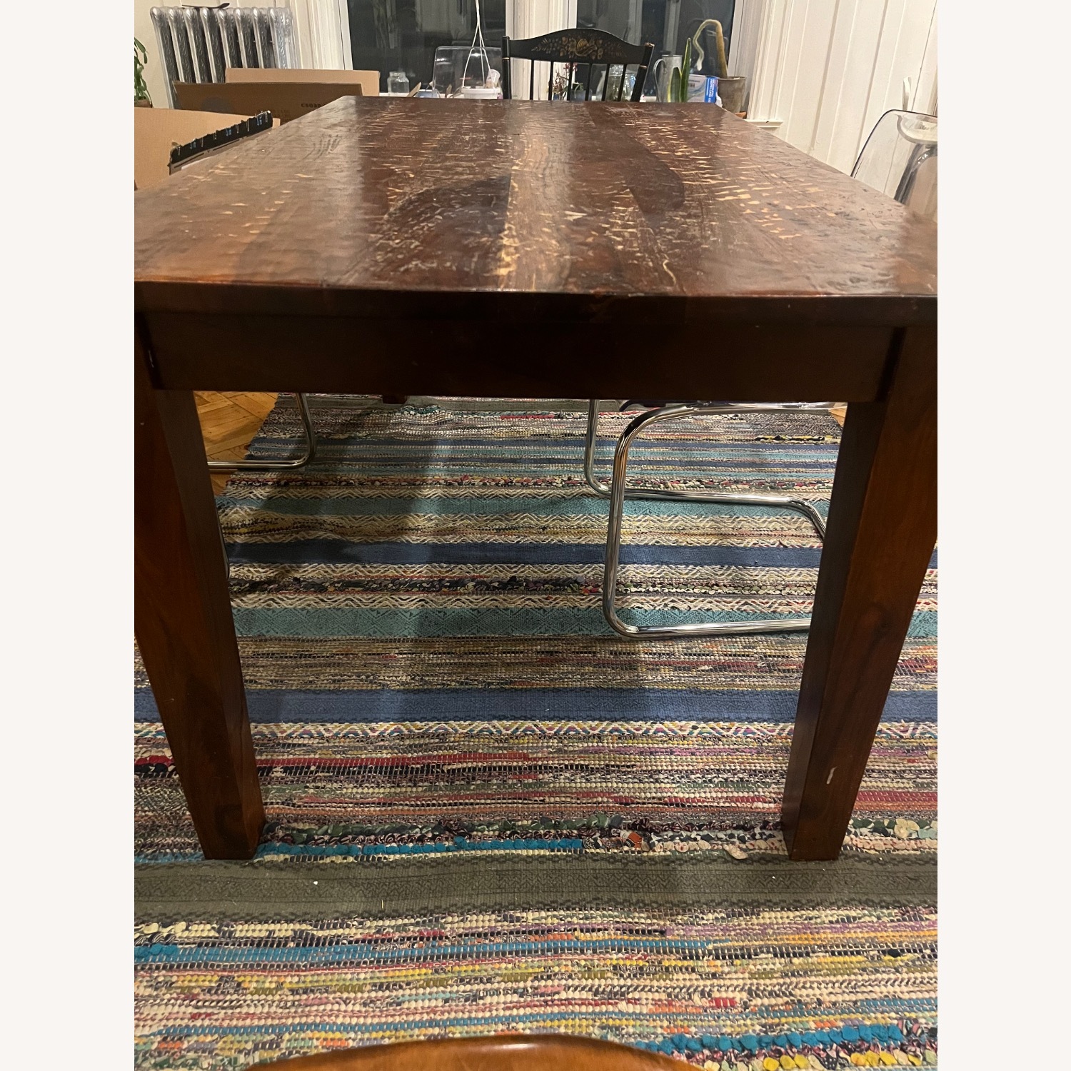 ABC Carpet Hard Wood Table - image-1