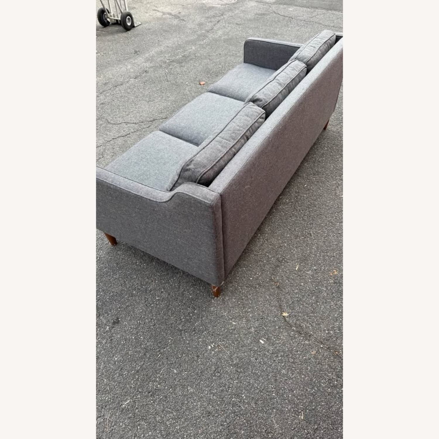 West Elm Light Gray Fabric 3+ Seater Sofa - image-5