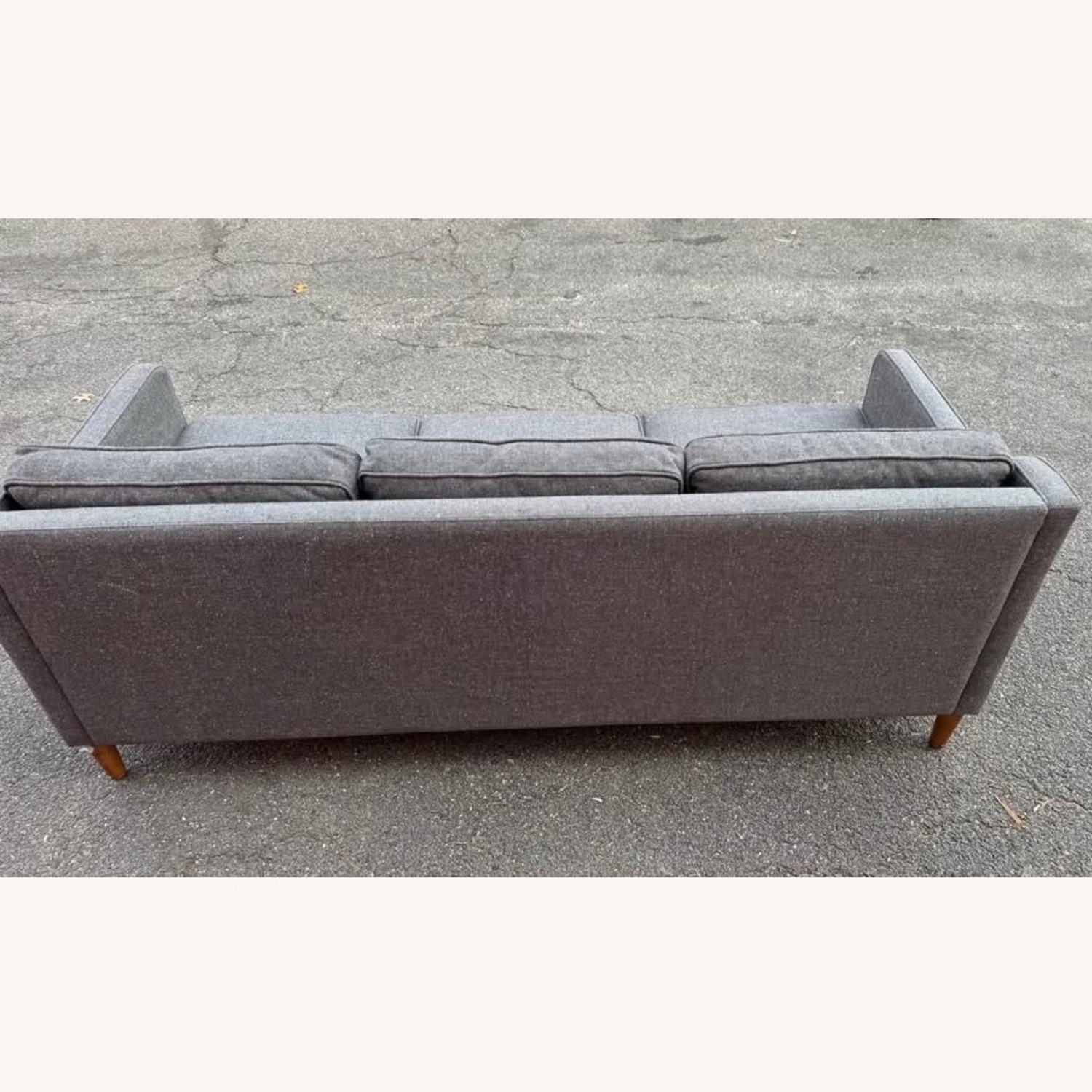 West Elm Light Gray Fabric 3+ Seater Sofa - image-7