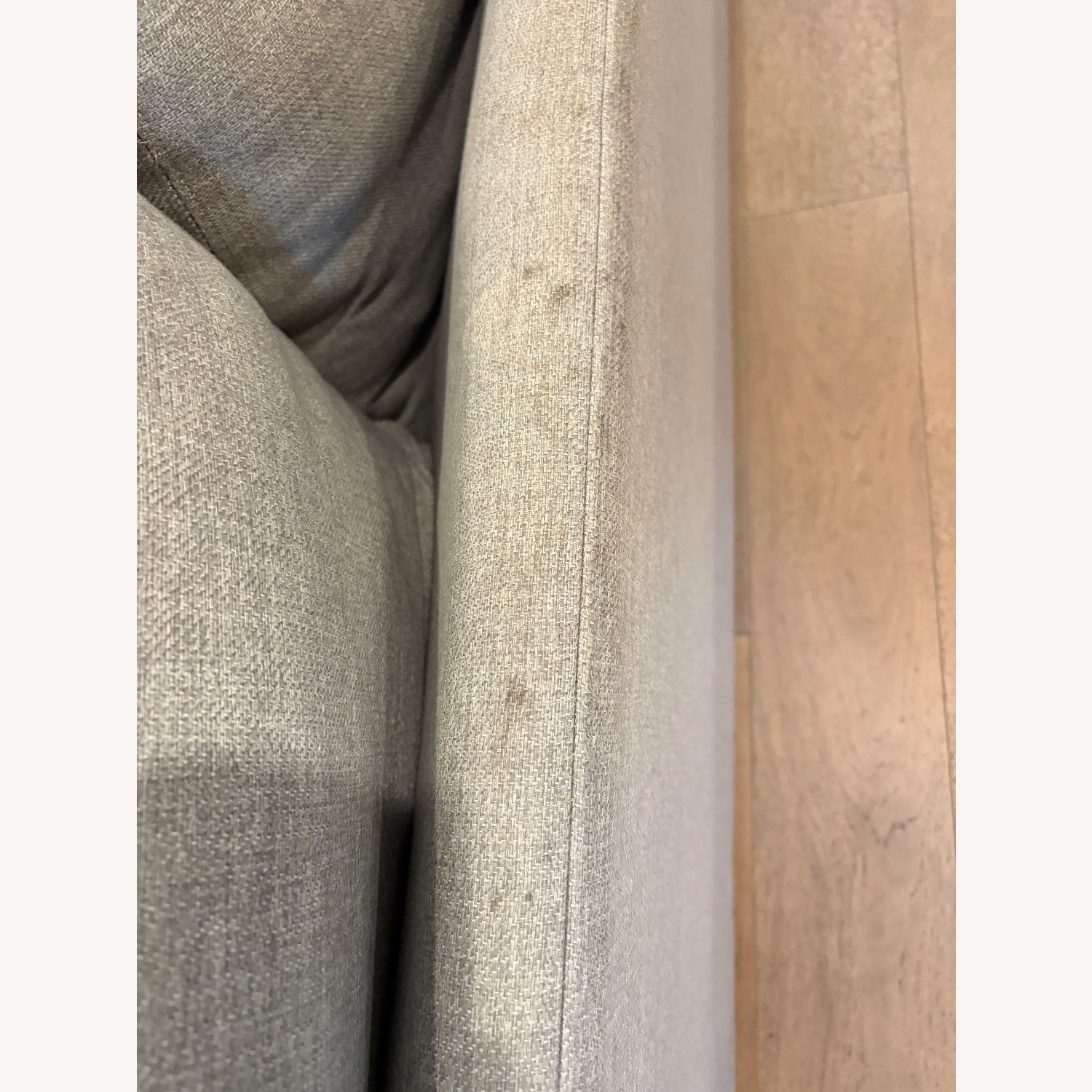 Room & Board Light Gray Fabric 2 Piece Sectional - image-4