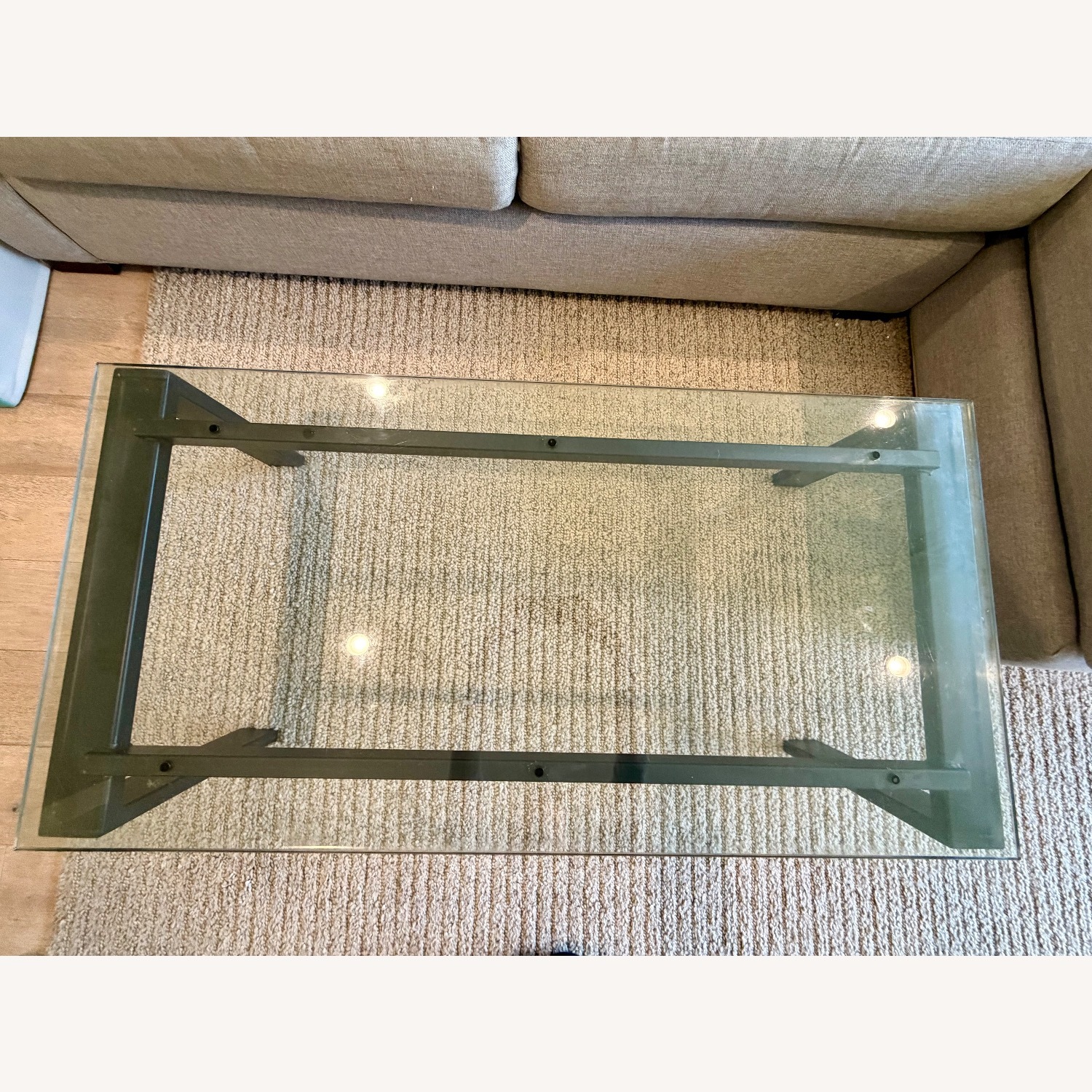 Room & Board Rand Glass Coffee Table - image-1