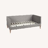 World Market Mid Century Modern Upholstered Gray Daybed