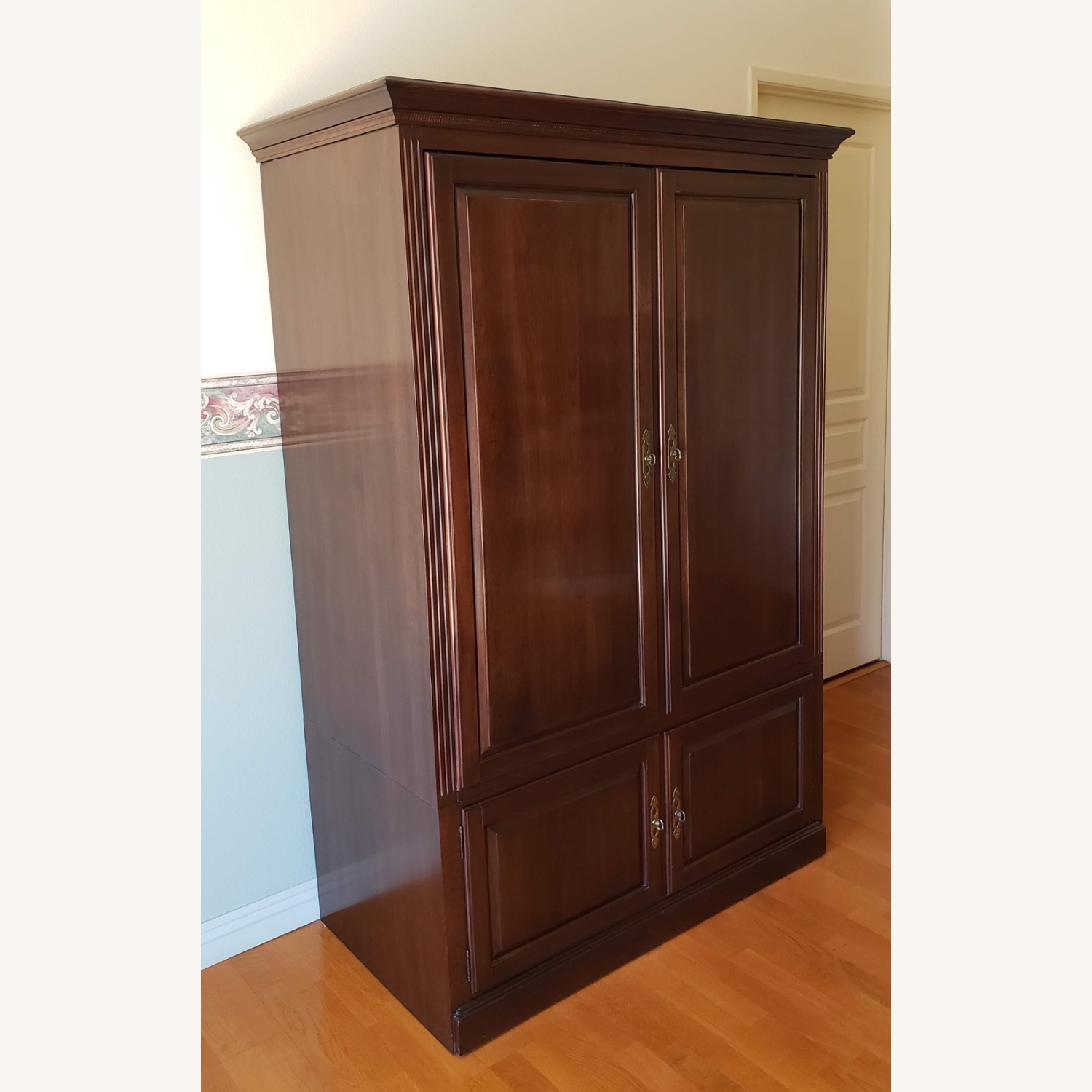 Ethan Allen Georgian Court Armoire - image-1