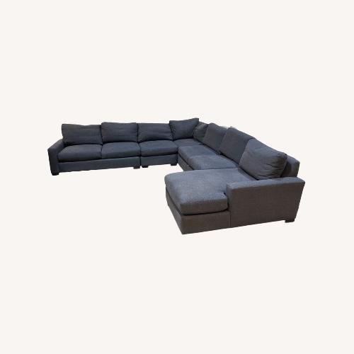 Used Arhaus Five-Piece Remington Sectional Fossil for sale on AptDeco