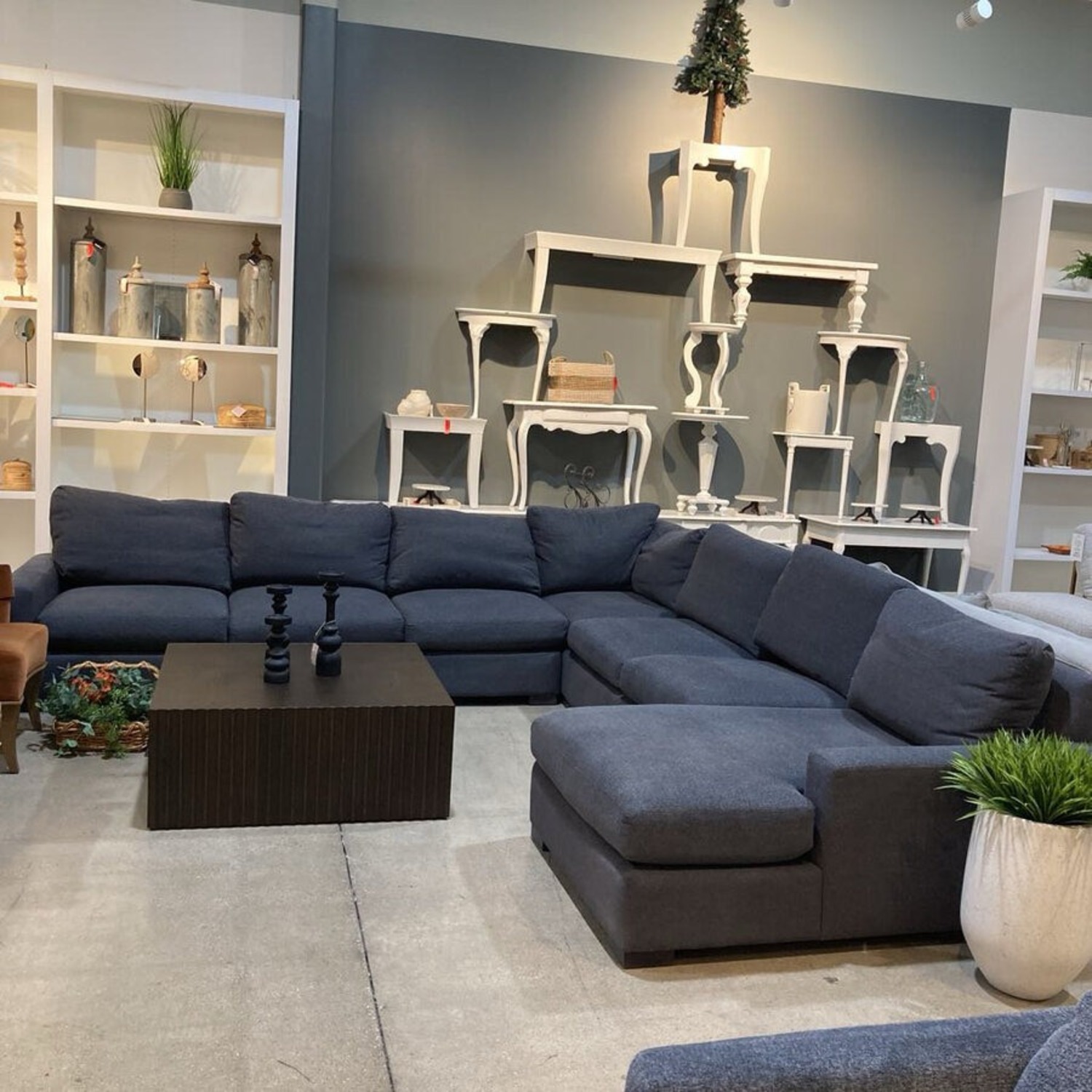 Arhaus Five-Piece Remington Sectional Fossil - image-1