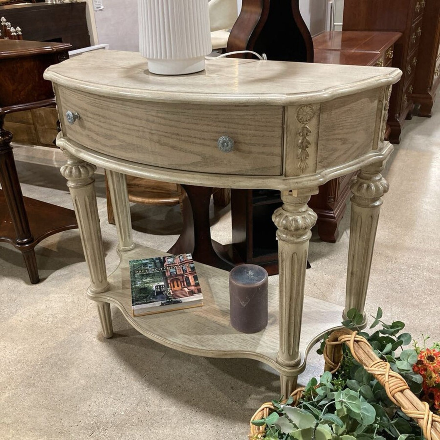 Halifax Demilune Console Table - image-2