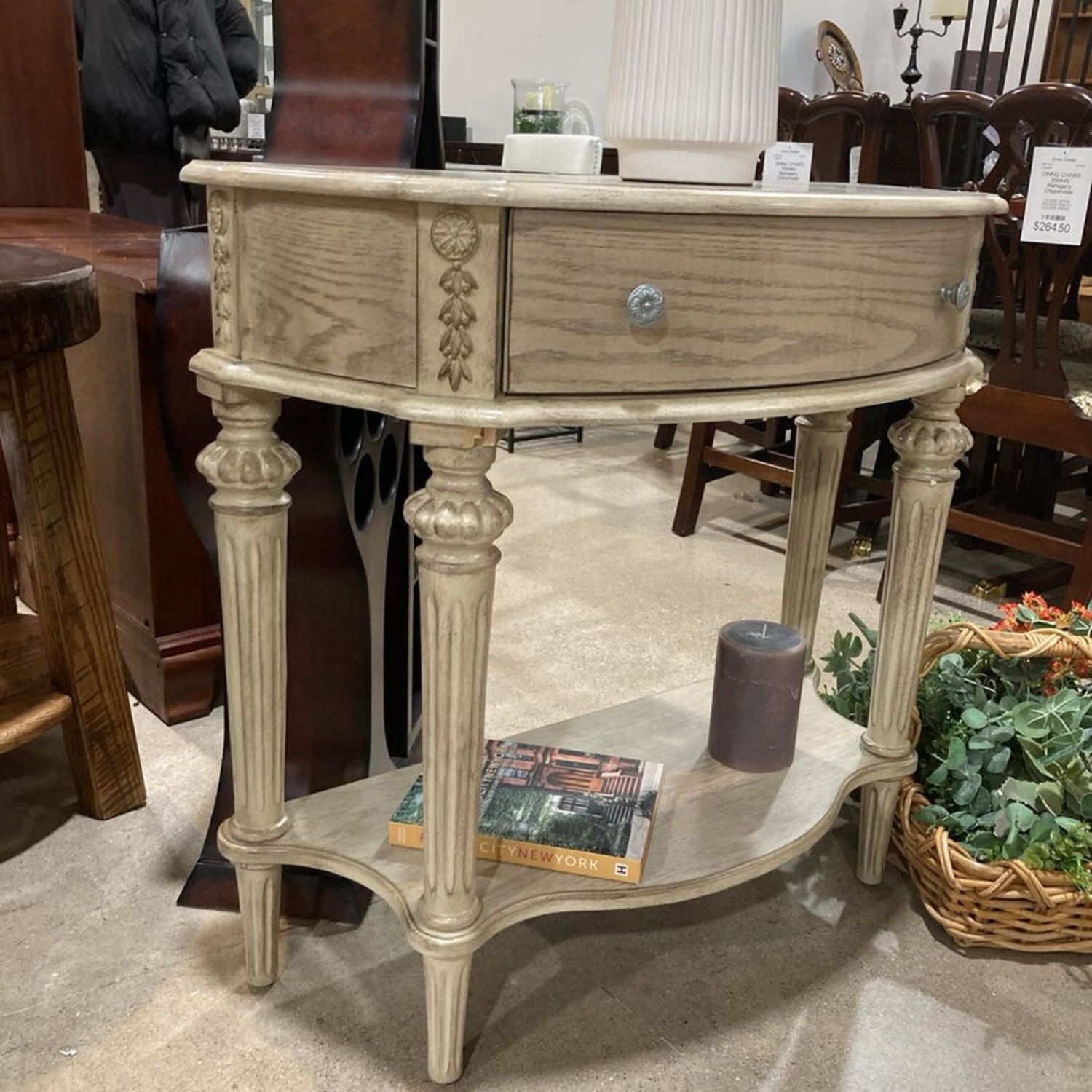 Halifax Demilune Console Table - image-4