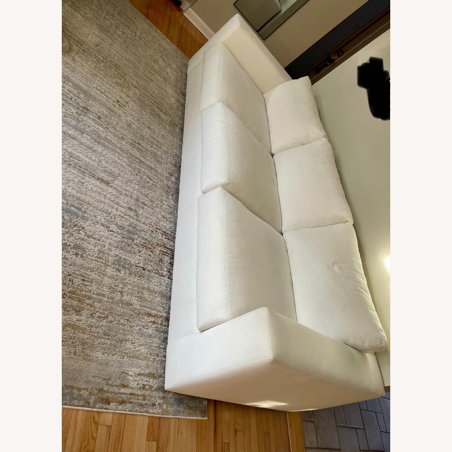 Pottery Barn Carmel Square Arm 9 foot sofa  - image-3