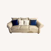 Natural Fabric 2 Seater Sofa