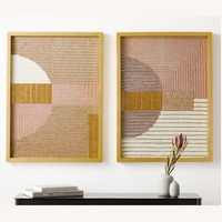 West Elm Pink Wall Art