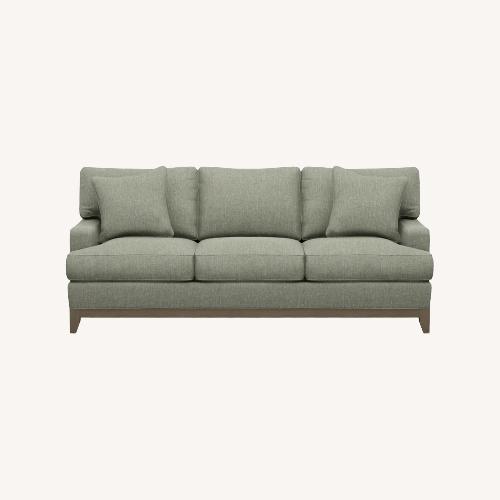 Used Ethan Allen Light Gray Fabric 3+ Seater Sofa for sale on AptDeco