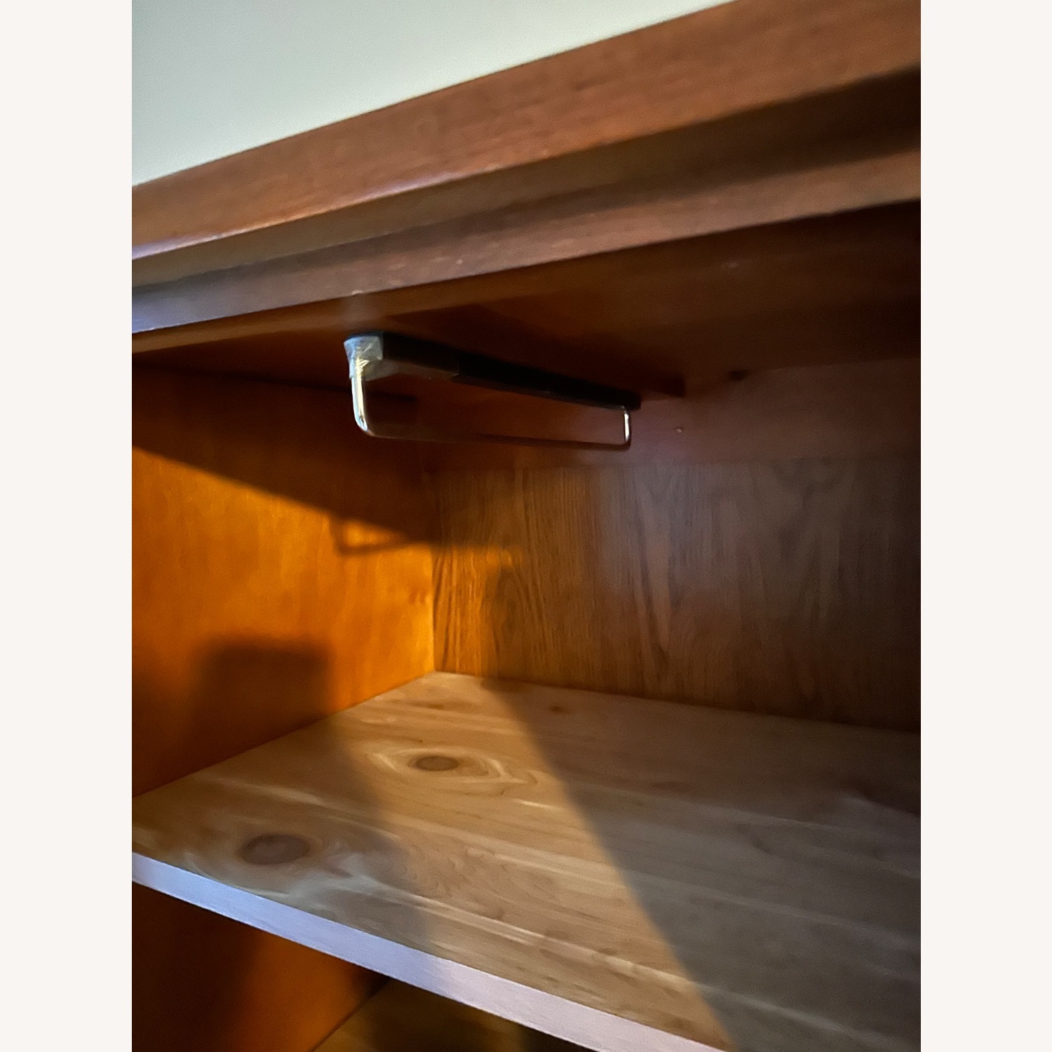 Vintage/Antique Finds Dark Brown Wood Armoire - image-3