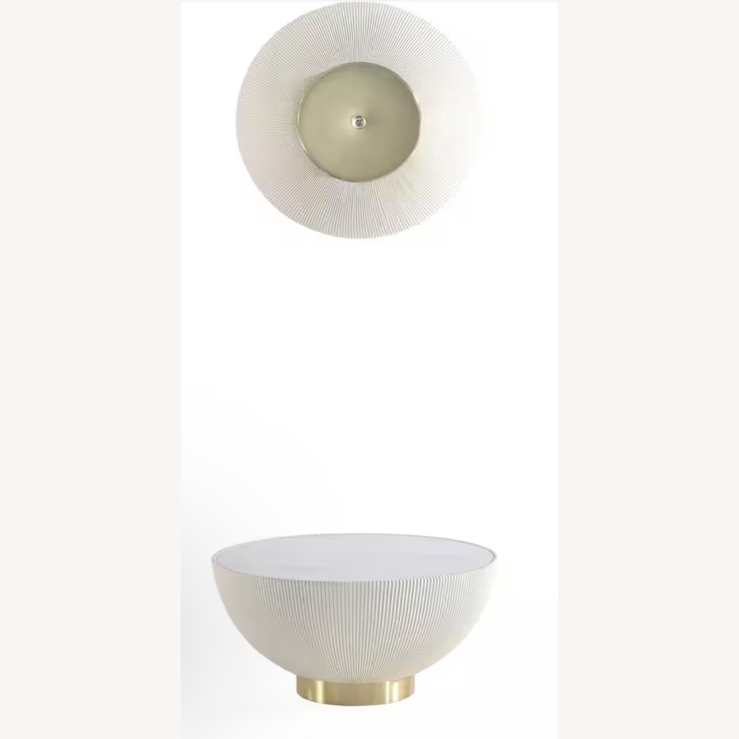 Home Depot White Coffee Table - image-1