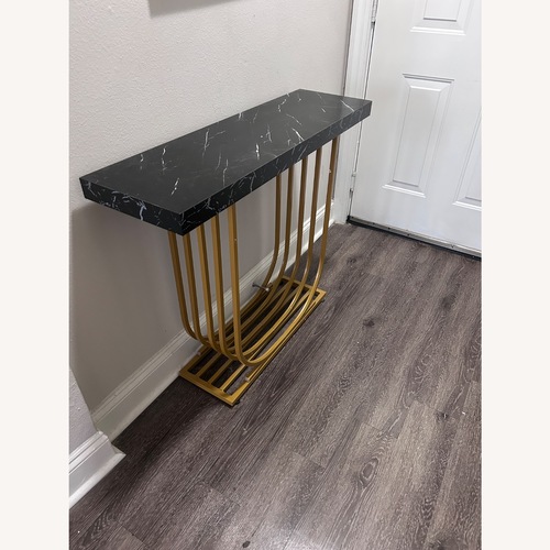 Used Amazon Black Side Table for sale on AptDeco