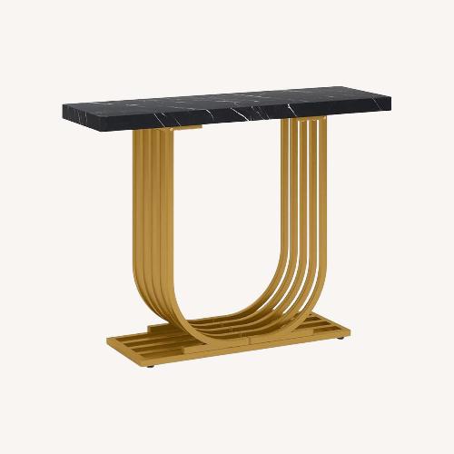 Used Amazon Black Side Table for sale on AptDeco