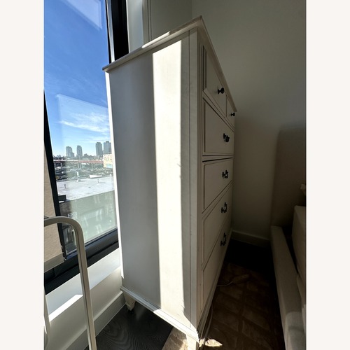 Used Ethan Allen White Wood Dresser for sale on AptDeco