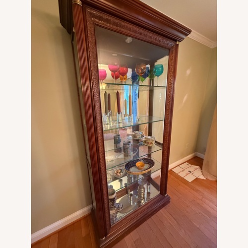 Used Pulaski Furniture Natural Wood Sideboard for sale on AptDeco