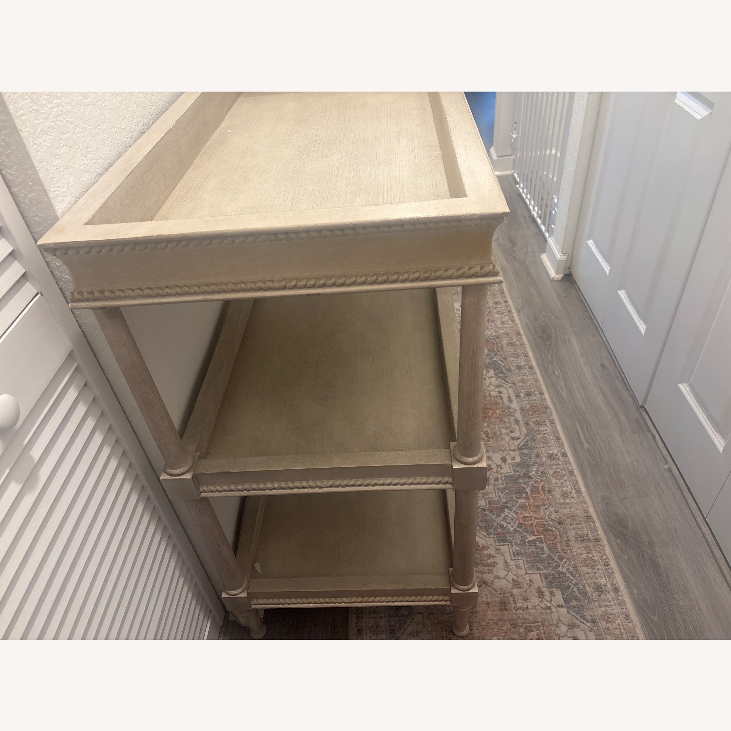 Restoration Hardware Airin Style Wood Changing Table - image-3