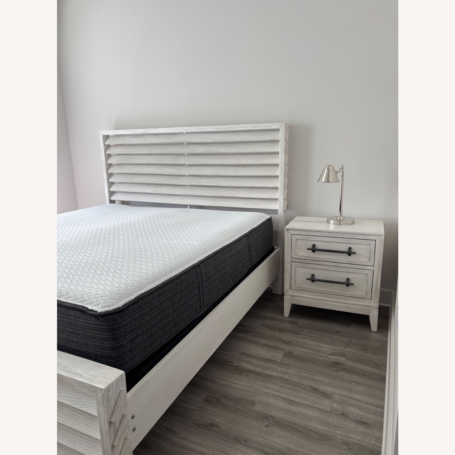 Rooms To Go River Falls White Nightstand - image-1