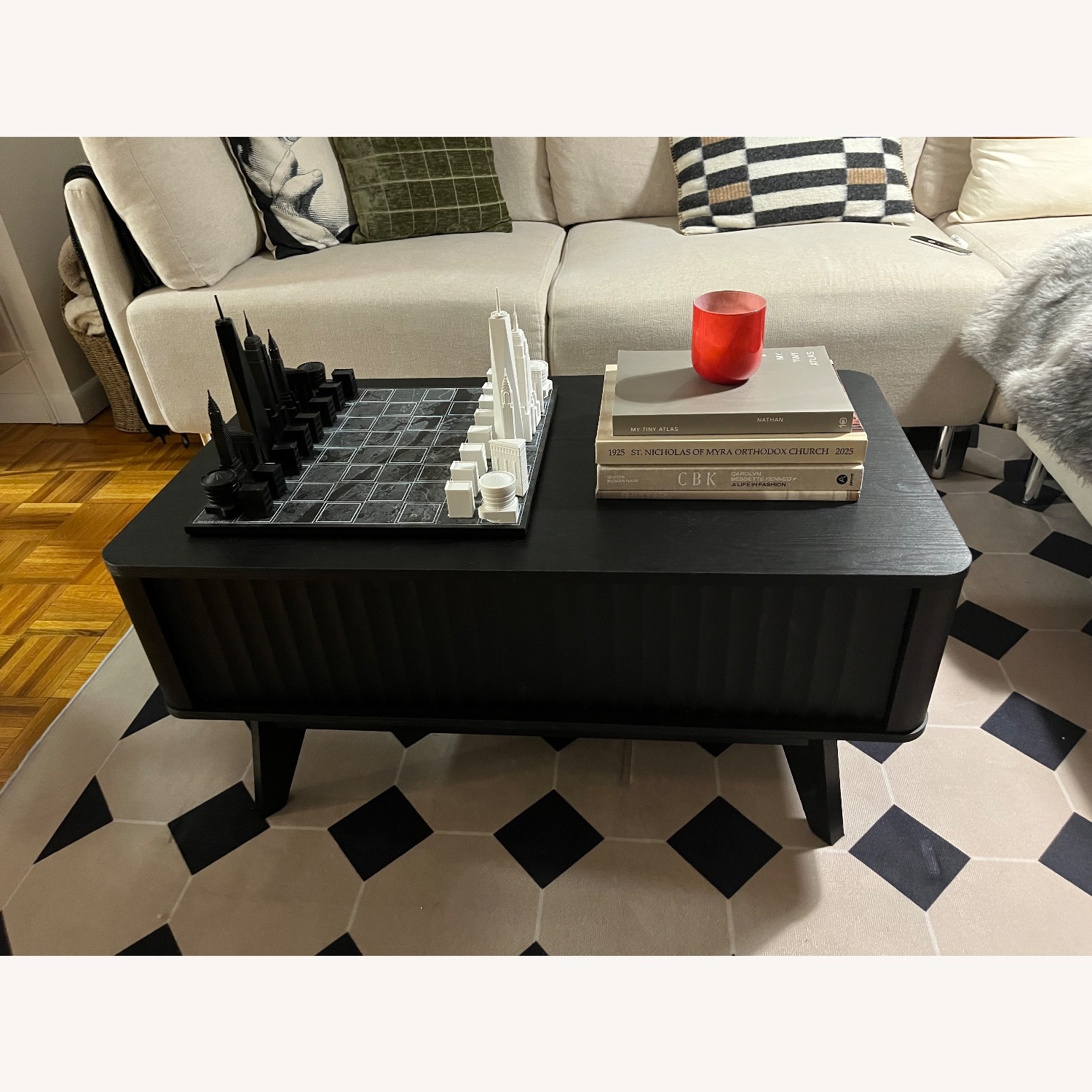 Amazon Black Lift Top Coffee Table  - image-2