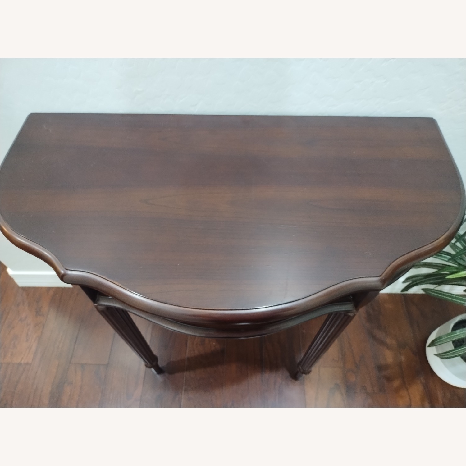The Bombay Company Dark Brown Wood Side Table - image-2