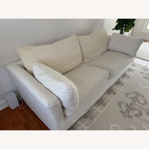 Used Shabby Chic Rachel Ashwell White 3+ Seater Sofa for sale on AptDeco