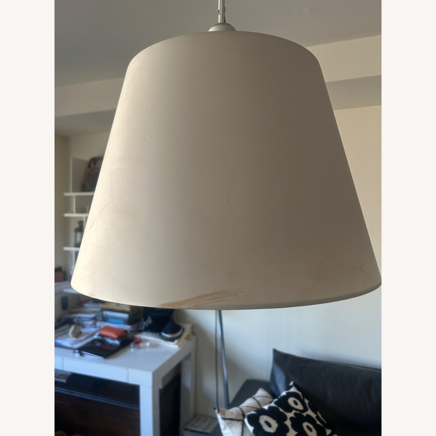 Artemide Tolomeo Silver Metal Floor Lamp - AptDeco