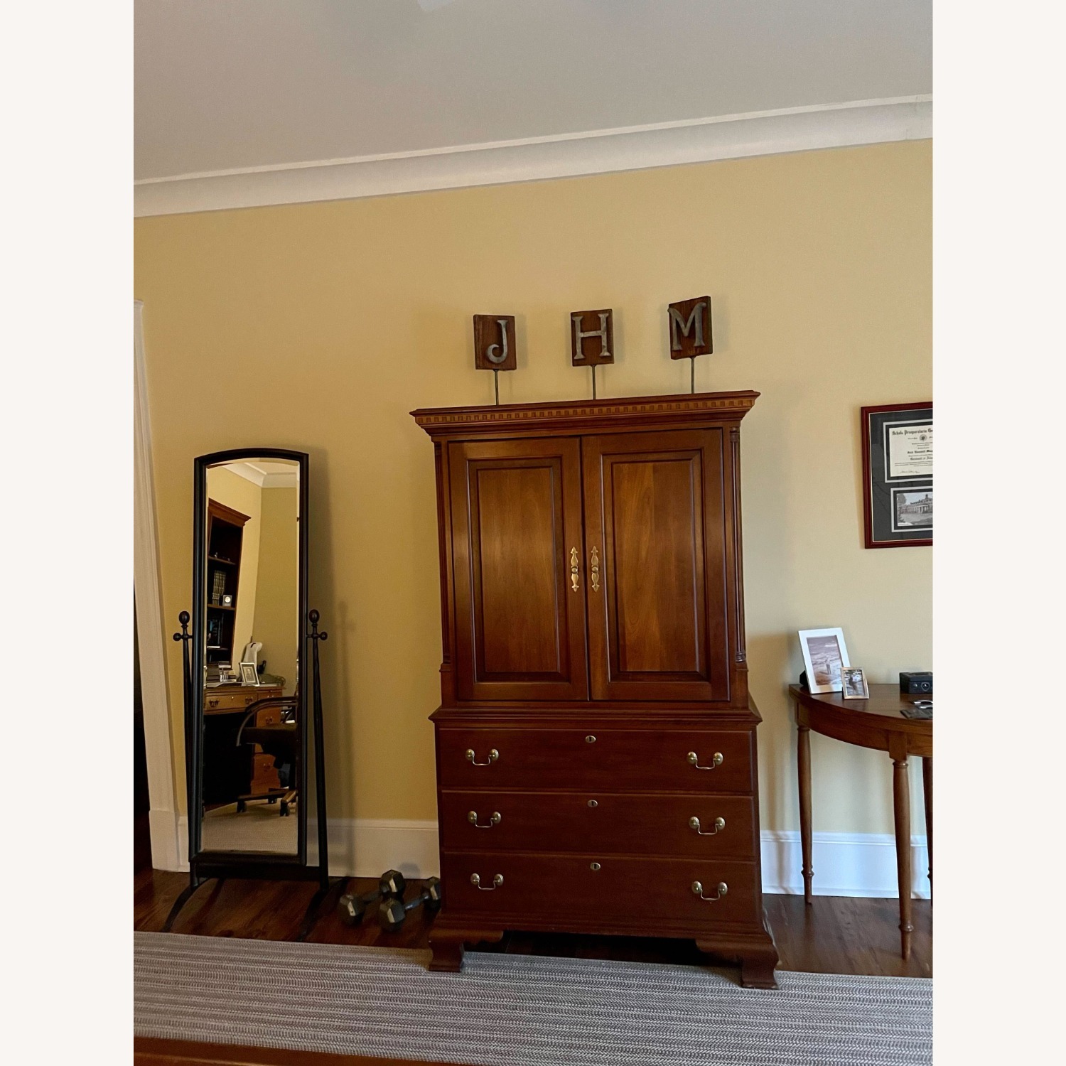 Statton Furniture Dark Brown Wood Dresser - image-4