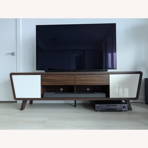 Used Coaster Fine Furniture TV Console with Storage  for sale on AptDeco